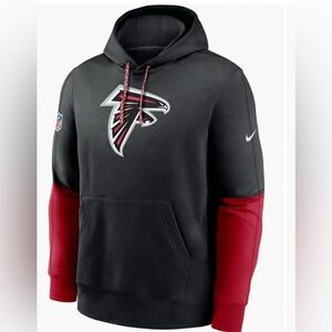 NWT Nike Atlanta Falcons Sideline Club Pullover Hoodie Size Medium